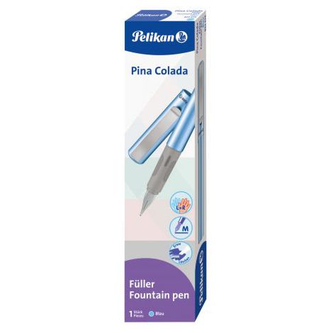 Pióro wieczne Pelikan Pina Colada M, Niebieskie - 3